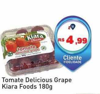 Tonin Superatacado Tomate Delicious Grape Kiara Foods oferta
