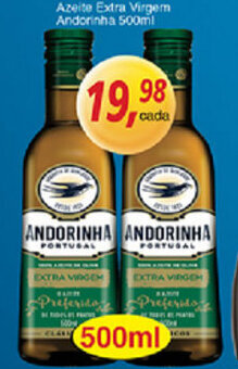 Supermercados Guanabara Azeite Extra Virgem Andorinha 500ml oferta