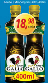 Supermercados Guanabara Azeite Extra Virgem Gallo 400ml oferta