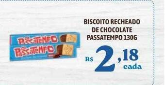 Bahamas Supermercados Biscoito Recheado De Chocolate Passatempo oferta