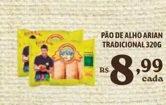 Bahamas Supermercados Pão De Alho Arian Tradicional oferta