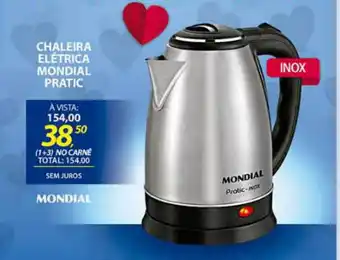 Lojas Cem Cheleira Elétrica Mondial Pratic oferta