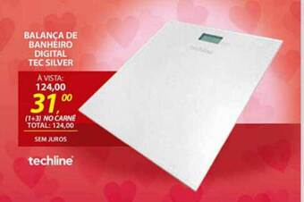 Lojas Cem Balança De Banheiro Digital Tec Silver oferta