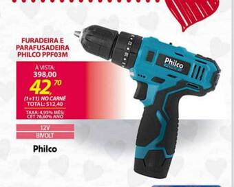 Lojas Cem Furadeira E Parafusadeira Philco Ppf03m oferta