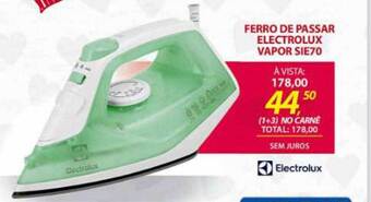Lojas Cem Ferro De Passar Electrolux Vapor Sie70 oferta