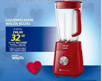 Lojas Cem Liquidificador Walita Ri2240 oferta