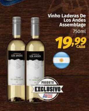 Supermercados Cidade Canção Vinho Ladera De Los Andes Assemblage oferta