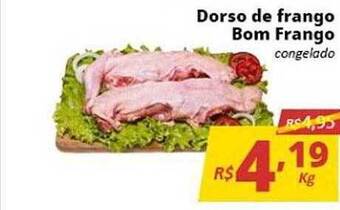 Supermercados Baklizi Dorso De Frango Bom Frango oferta