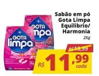 Sabão Em Pó Gota Limpa Equilibrio Harmonia