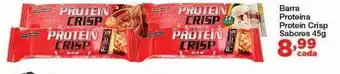 Chama Supermercados Barra Proteina Protein Crisp Sabores oferta