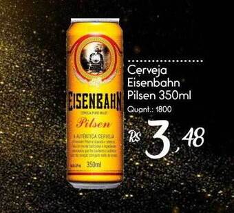 Giassi Supermercados Cerveja Eisenbahn Pilsen oferta