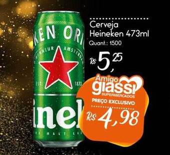 Giassi Supermercados Cerveja Heineken oferta
