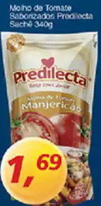 Supermercados Guanabara Molho de Tomate Saborizados Predilecta Sache 340g oferta