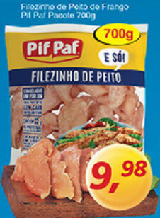 Supermercados Guanabara Filezinho de Peito de Frango Pif Paf 700g oferta