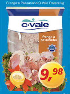 Supermercados Guanabara Frango a Passarinho C.Vale pacote 1kg oferta