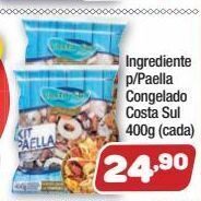 Costazul Supermercados Ingrediente p/paella congelado costa sul 400g (cada) oferta