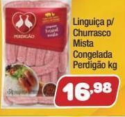 Costazul Supermercados Linguiça p/ churrasco mista congelada perdigão kg oferta