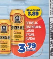 Costazul Supermercados Cerveja eisenbahn latão 473ml (cada) oferta