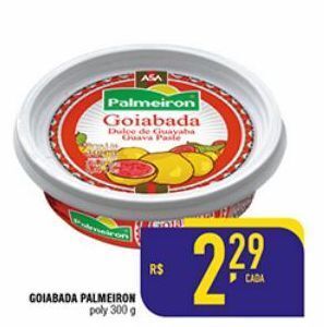 Mercantil Rodrigues Goiabada palmeiron 300g oferta