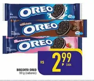 Mercantil Rodrigues Biscoitos oreo 90g oferta