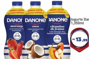 Tonin Superatacado Logurte danone 1,250ml oferta