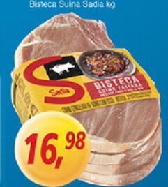 Supermercados Guanabara Bisteca Suina Sadia 1kg oferta