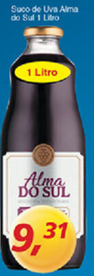 Suco de Uva Alma do Sul 1L