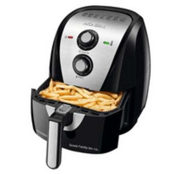 Novo Mundo Fritadeira sem óleo air fryer mondial, 1900w, 5,5 l - af-55i oferta