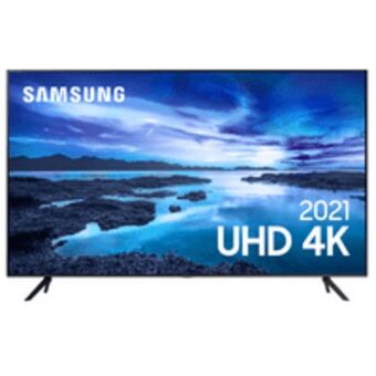 Novo Mundo Smart tv led 75'' samsung, 4k, hdmi, usb, alexa built in, controle único - un75au7700gxzd oferta