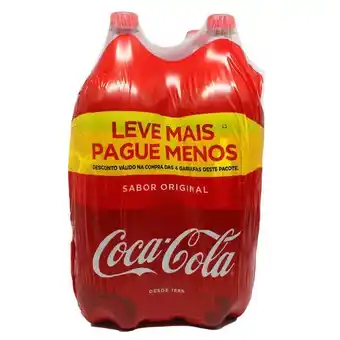Refrigerante coca cola 2l fardo c/6 - pet / lv+ pg-