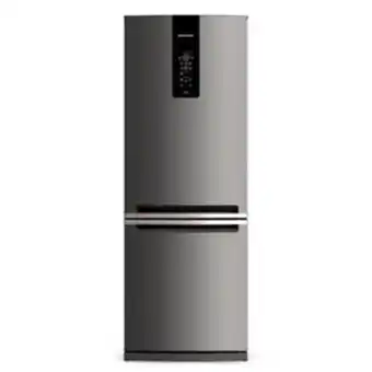 Sipolatti Geladeira brastemp frost free inverse 460 litros cor inox com freeze control advanced - bre59ak oferta