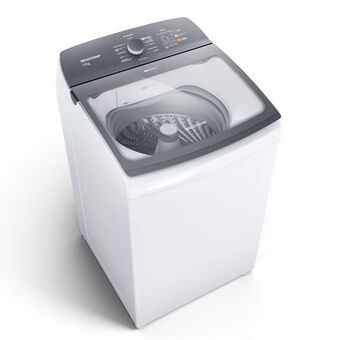 Máquina de lavar brastemp 12kg branca com ciclo tira manchas advanced e ciclo antibolinha - 220v