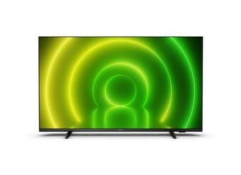 Smart tv 55" philips voz android 4k 55pug7406 - preto
