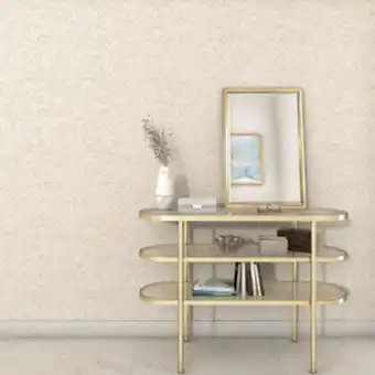 Leroy Merlin Papel de parede tnt vinílico elise bege 0,53x10m inspire oferta