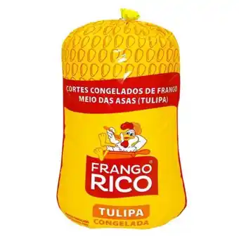 Santa Cruz Supermercados Meio da asa de frango frango rico oferta