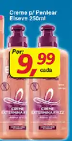 Supermercados Guanabara Creme p/ Pantear Elseve 250ml oferta