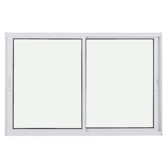 Leroy Merlin Janela de correr alumínio pintado branco 1,00x1,20m linha nobre crv oferta
