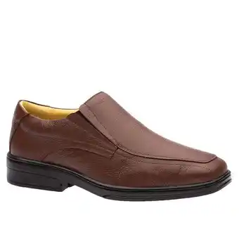 Sapato masculino em couro floater tabaco 917 doctor shoes