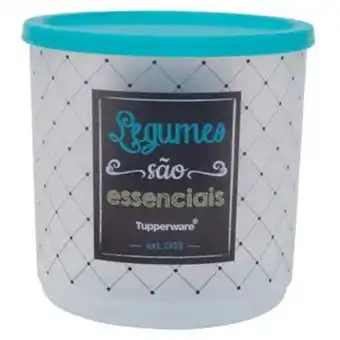 Refri line redondo legumes 1,1l bistrô tupperware®