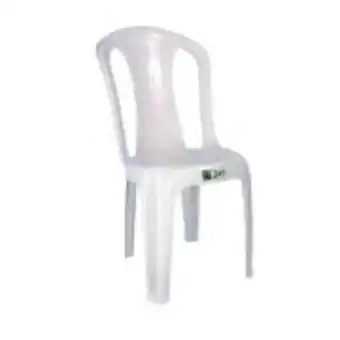 Cadeira de plástico bistrô branca - duoplastic 