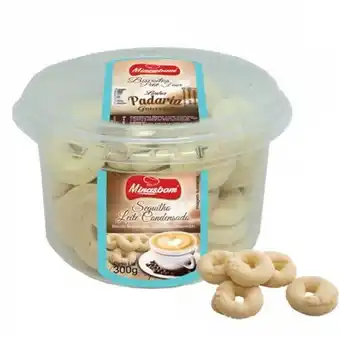 Nagumo Biscoito minasbom sucrilhos leite condensado 300g oferta