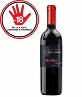 Supermercado Estrela Azul Vinho chilano red blend tinto 750ml oferta