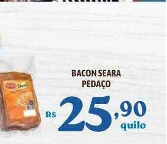 Bahamas Supermercados Bacon Seara Pedaço oferta