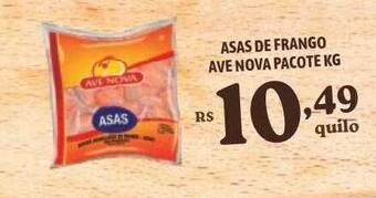 Bahamas Supermercados Asas De Frango Ave Nova oferta