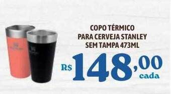 Bahamas Supermercados Copo Térmico Para Cerveja Stanley Sem Tampa 473ml oferta