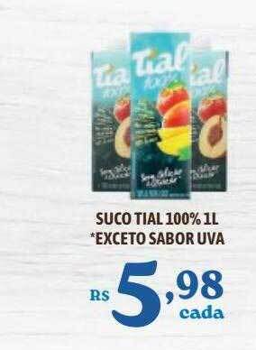 Bahamas Supermercados Suco Tial 100% oferta
