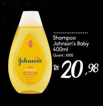 Giassi Supermercados Shampoo Johnson's Baby oferta