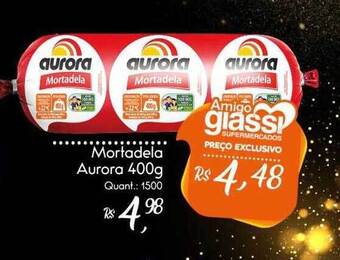 Giassi Supermercados Mortadela Aurora oferta