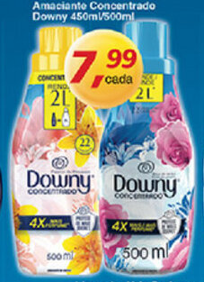 Supermercados Guanabara Amaciante Concentrado Downy 450ml/500ml oferta