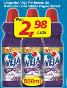 Limpador Verja Perfumes da Natureza Leve 500ml Pague 350ml